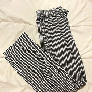 Brandy Melville stripped tilden pants one size